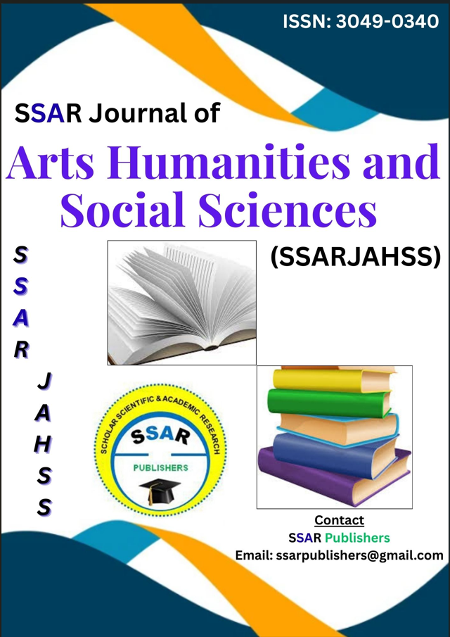SSAR Journal of Arts Humanities and Social Sciences (SSARJAHSS) - SSAR ...